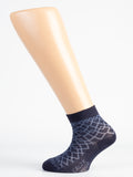 Links Traforato in Filo di Scozia – Bimba, colore Blu navy - Yemega