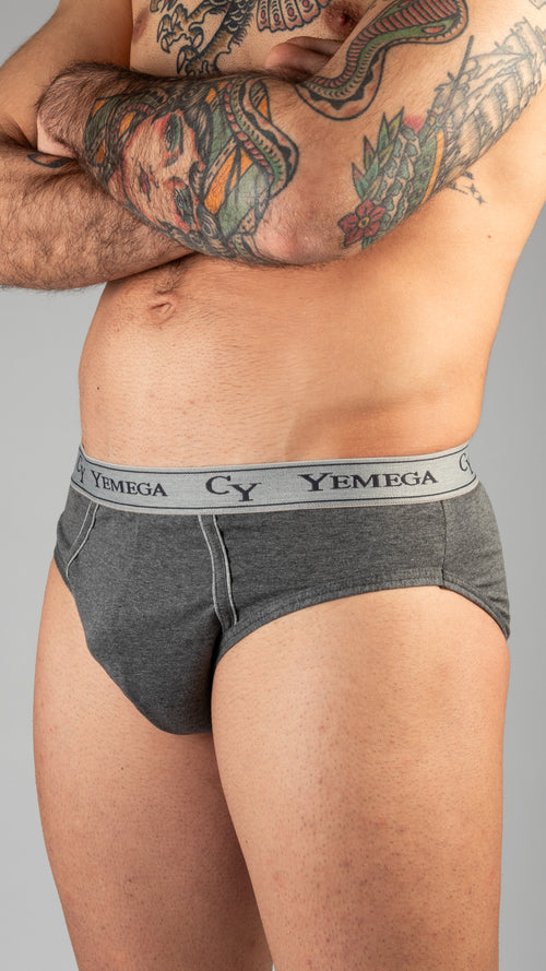 Slip uomo elastico logo