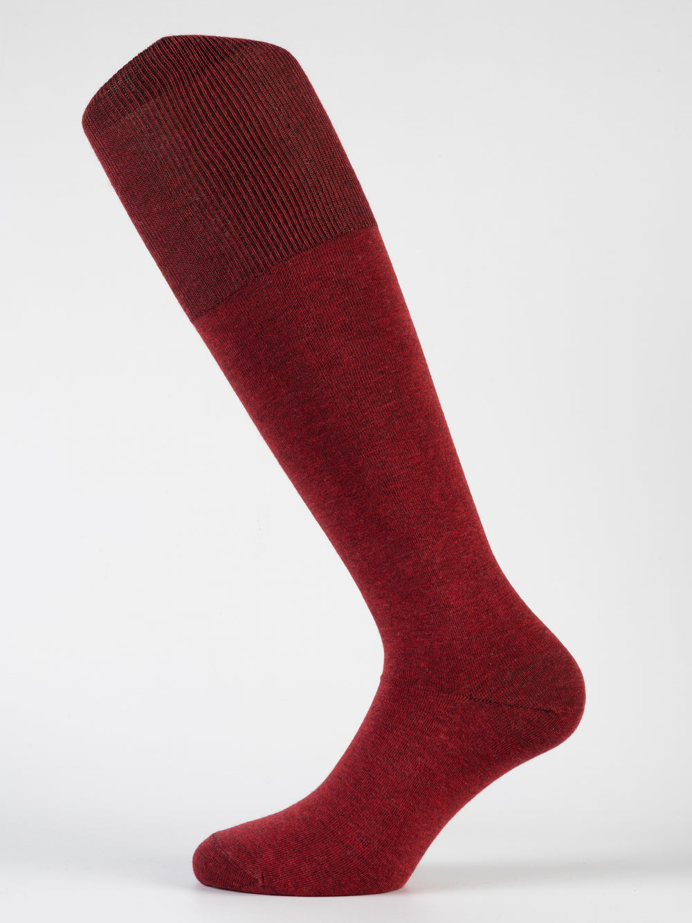 Classica in Cotone e Cashmere – Uomo — Rosso