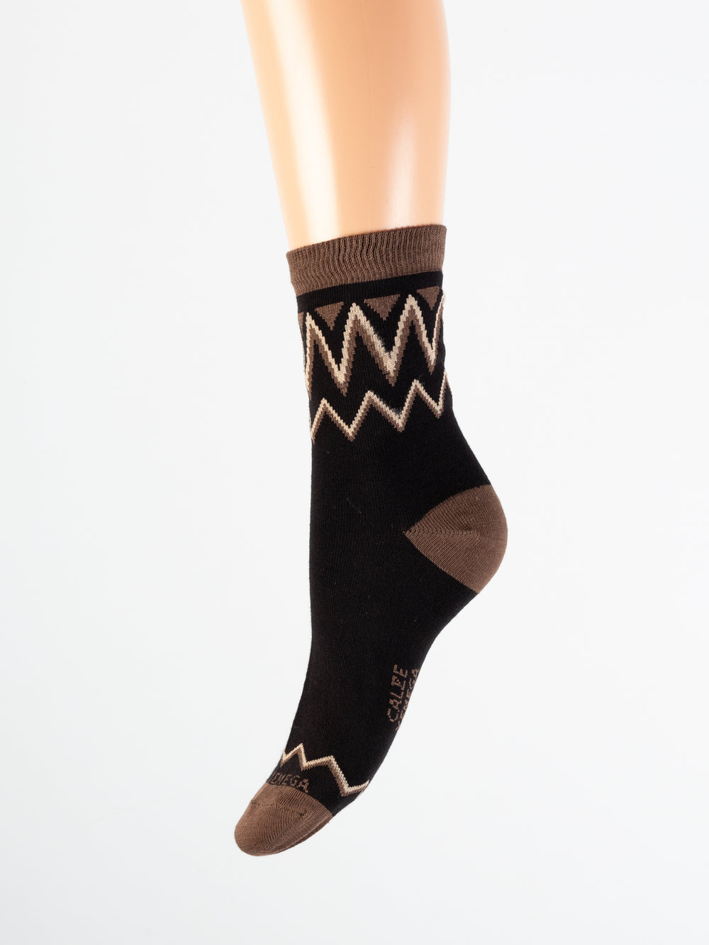 Greca Color in Caldo Cotone – Donna — Marrone