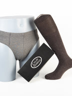 Calzino corto classico con slip elastico interno