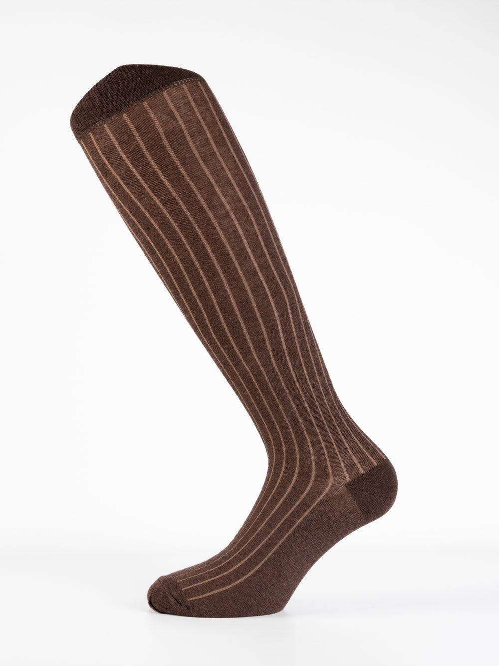Costina in Cotone e Cashmere – Uomo — Marrone
