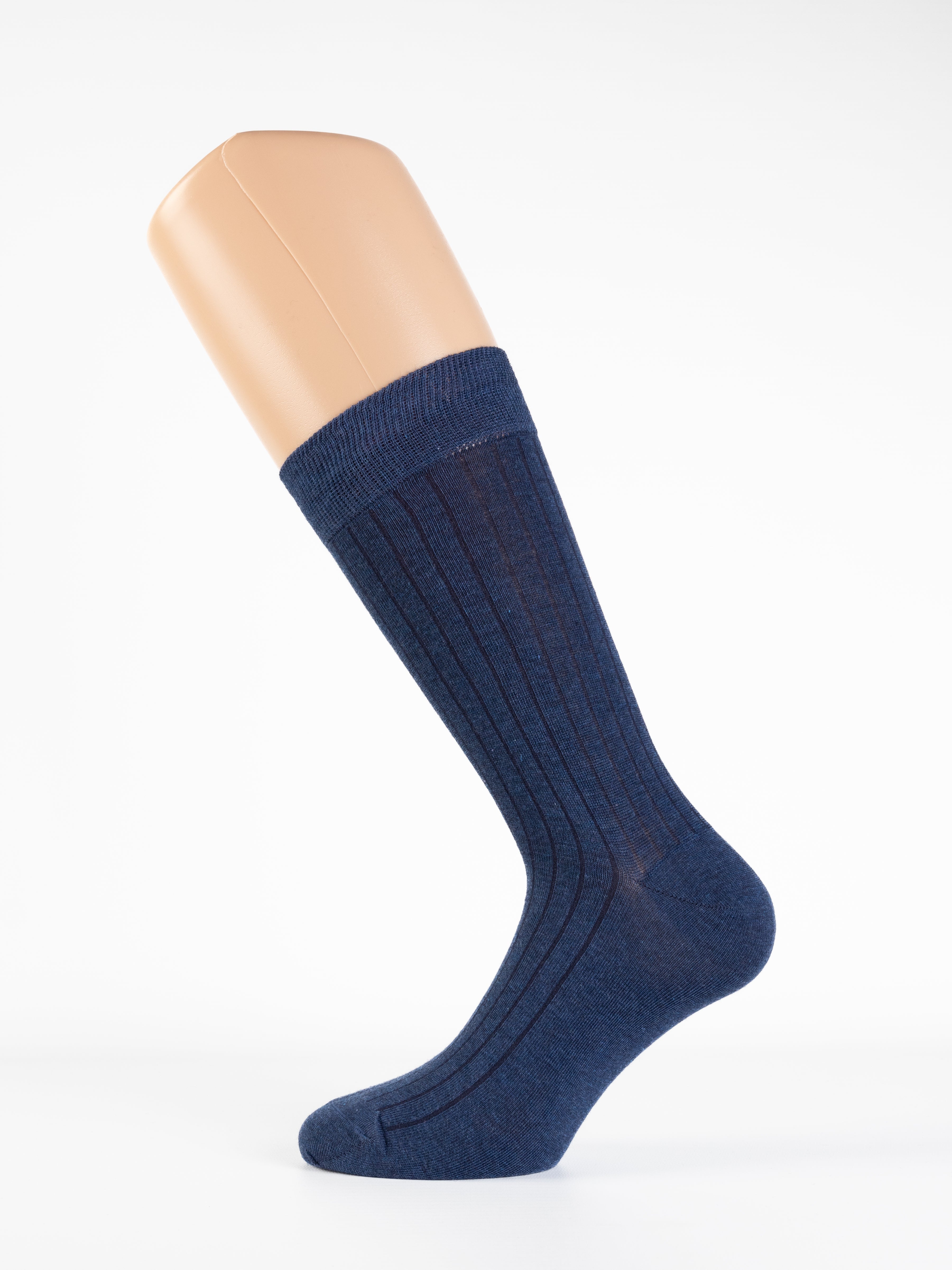 Calze costina da uomo in cashmere