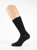 Calze costina da uomo in cashmere