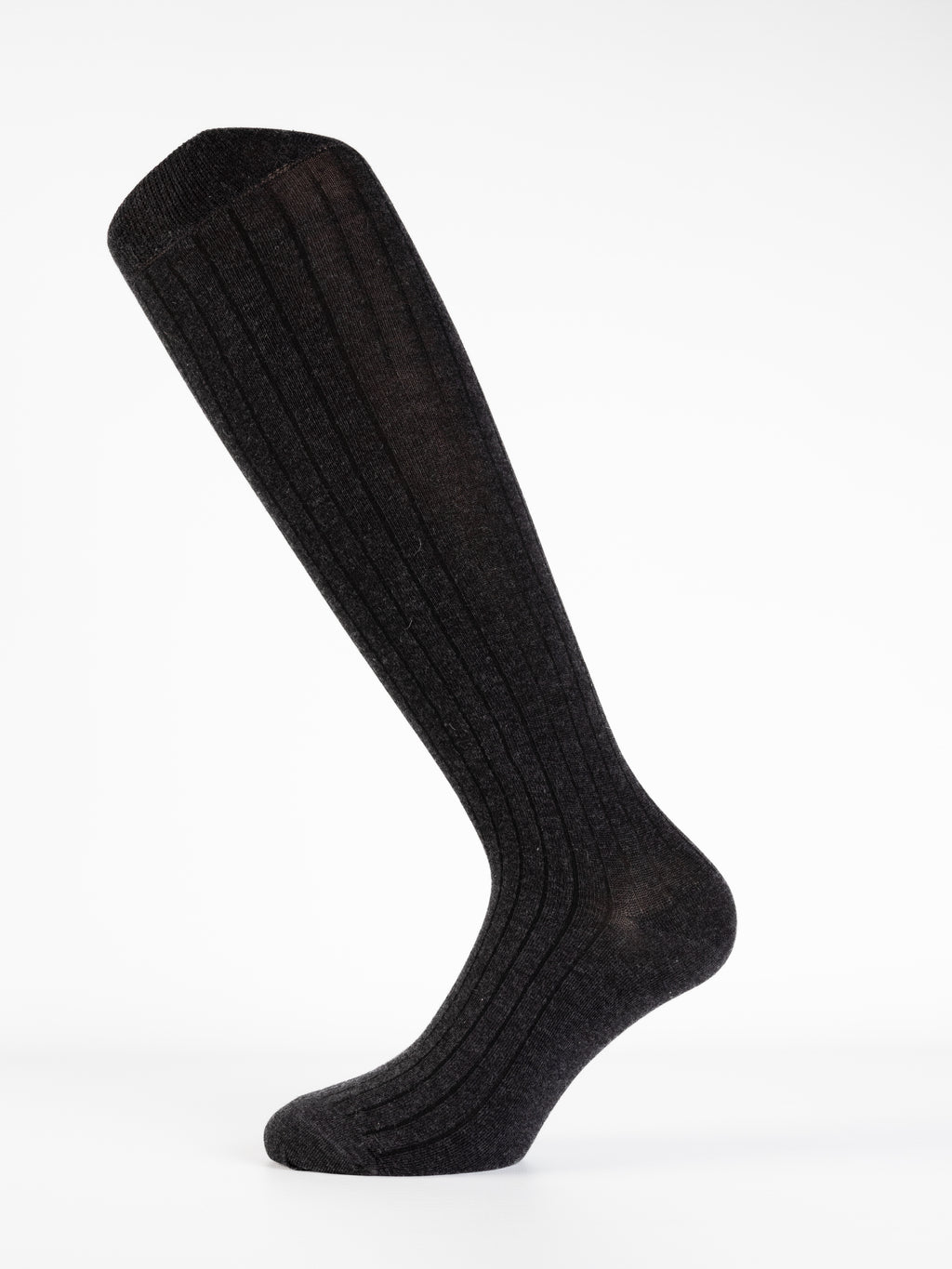 Calze costina da uomo in cashmere