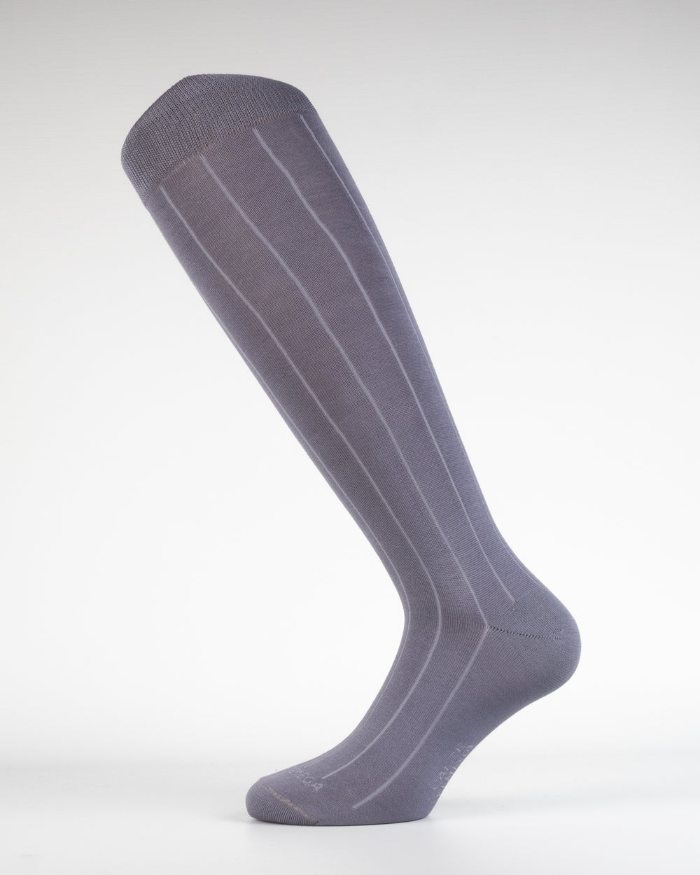 Costina Larga in Filo di Scozia – Uomo — Grigio