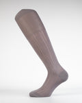 Costina con Polsino Inglese in Filo di Scozia – Uomo, colore Grigio - Yemega
