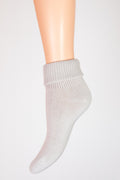 Sofficione Pastello Multicolor in Angoretta – Donna, colore Grigio - Yemega
