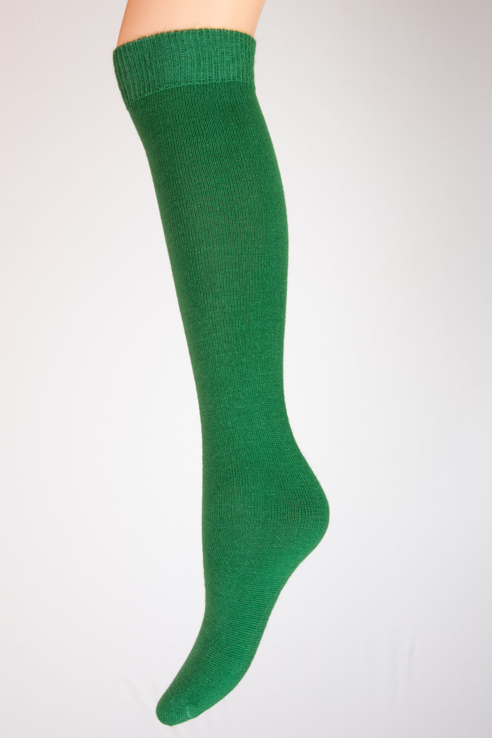 Sofficione Pastello Classico in Angoretta – Donna — Verde