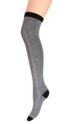 Spigata – Parigina Donna in Caldo Cotone, colore Grigio - Yemega