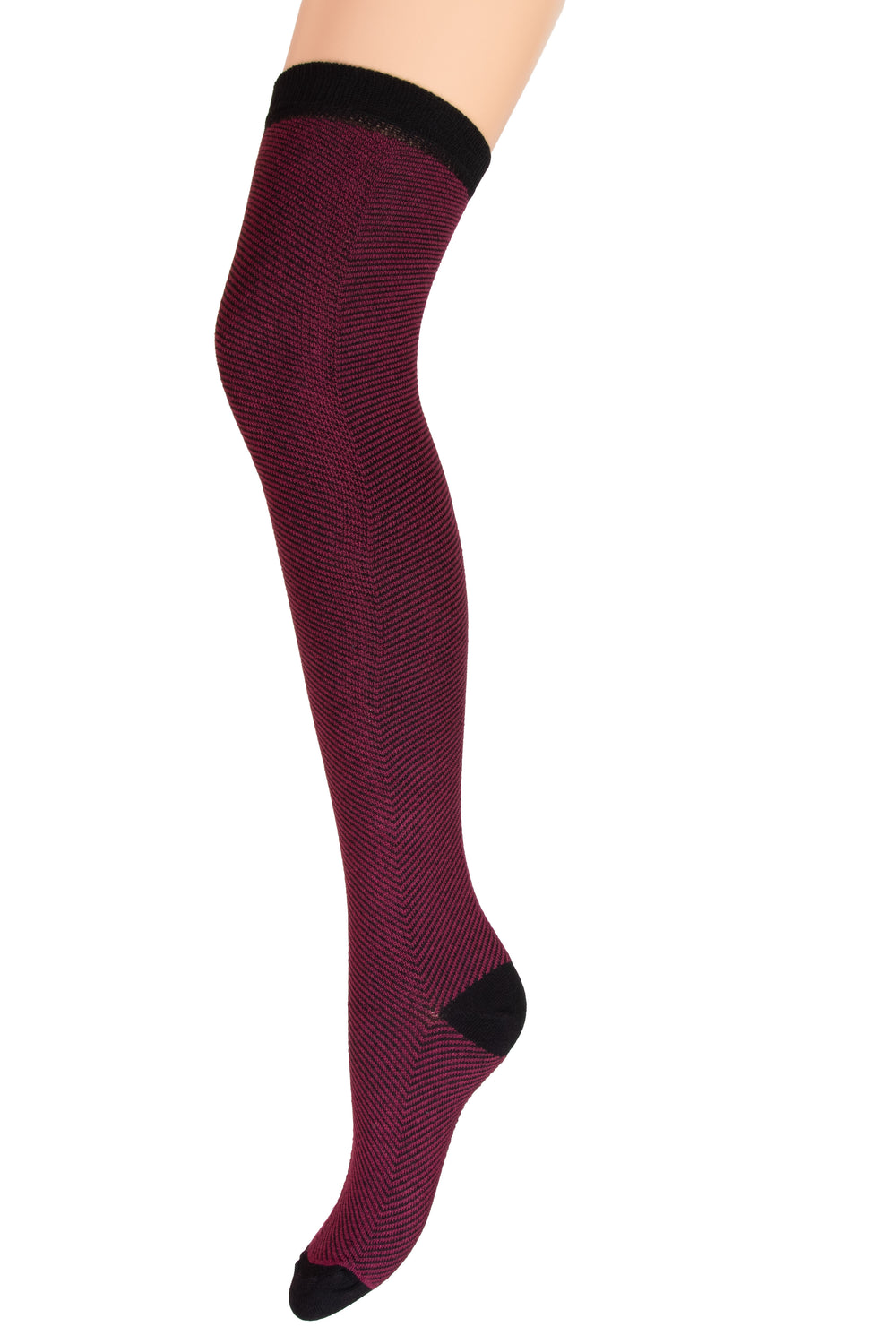 Spigata – Parigina Donna in Caldo Cotone — Bordeaux