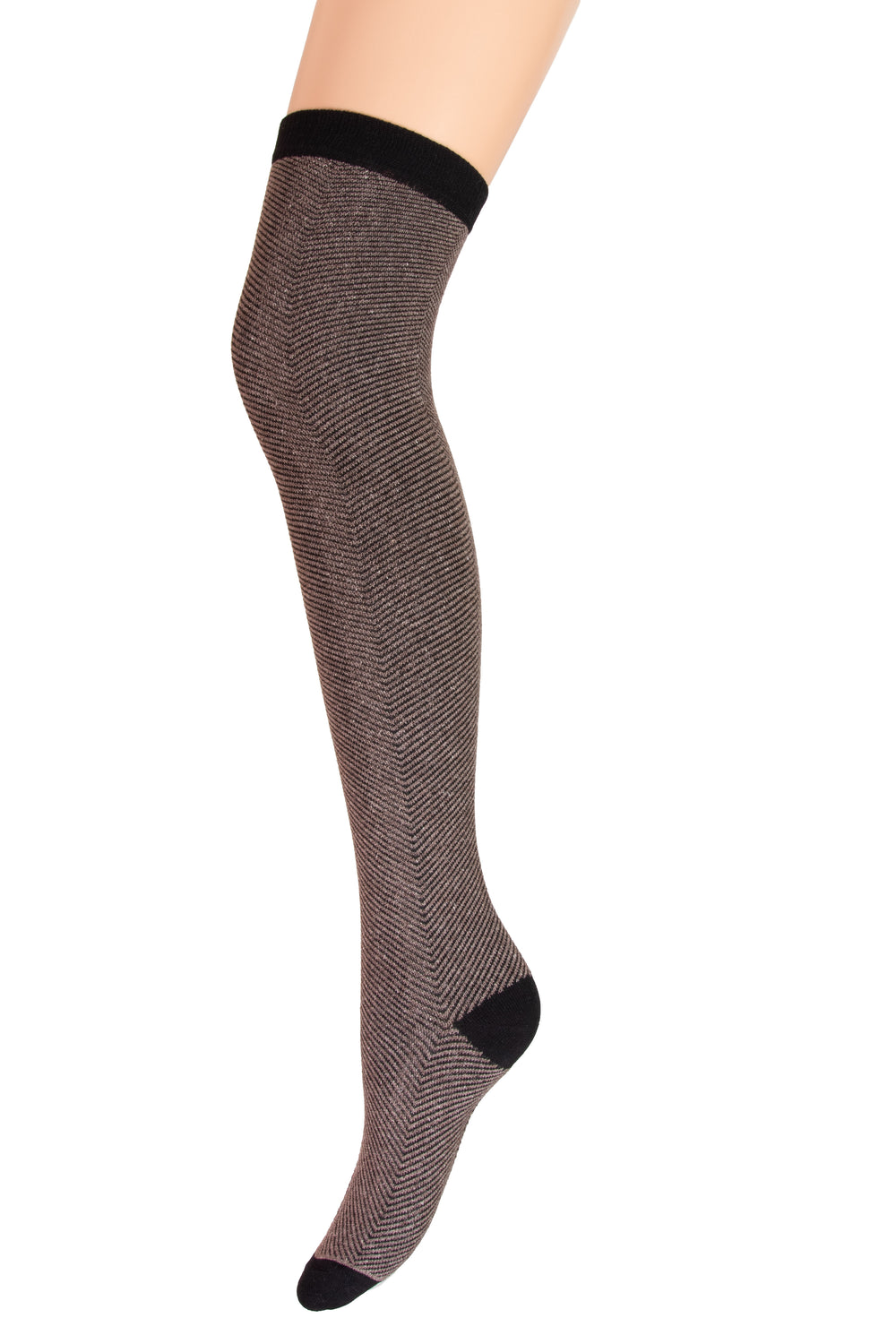 Spigata – Parigina Donna in Caldo Cotone — Marrone
