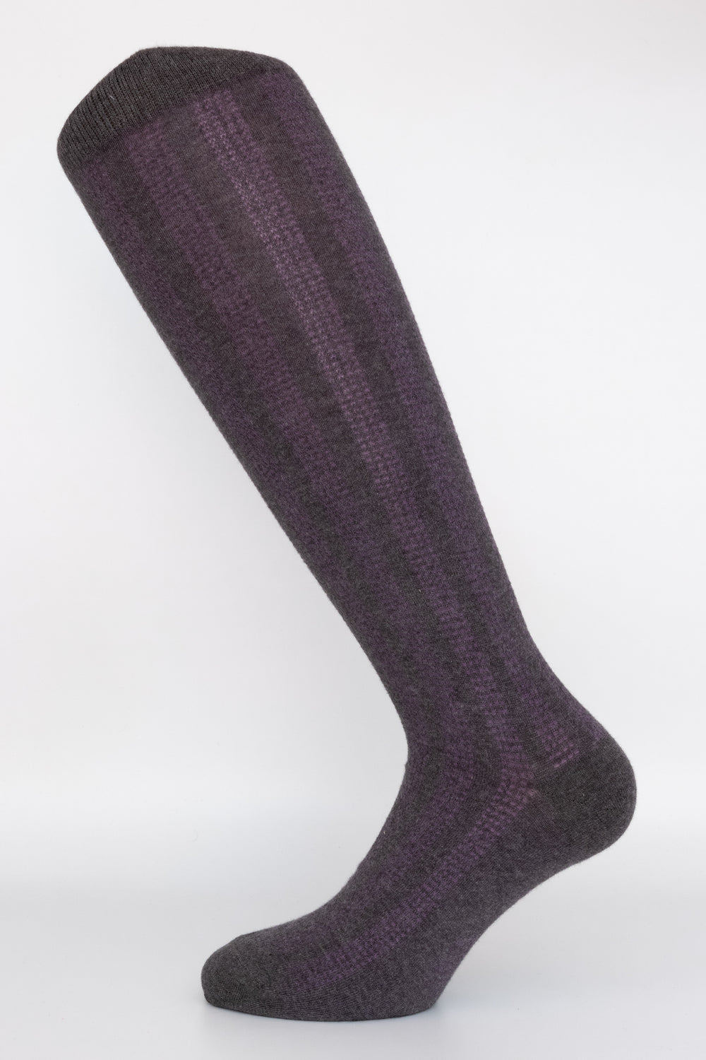 Costina Quadretti in Caldo Cotone – Uomo — Grigio