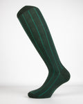 Costina Larga Color in Caldo Cotone – Uomo, colore Verde - Yemega