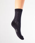 Greca Classica in Caldo Cotone – Donna, colore Blu navy - Yemega