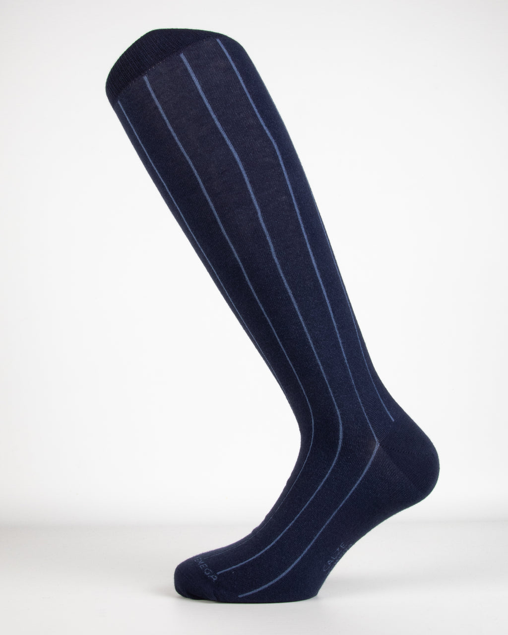 Costina Larga Color in Caldo Cotone – Uomo, colore Blu navy - Yemega