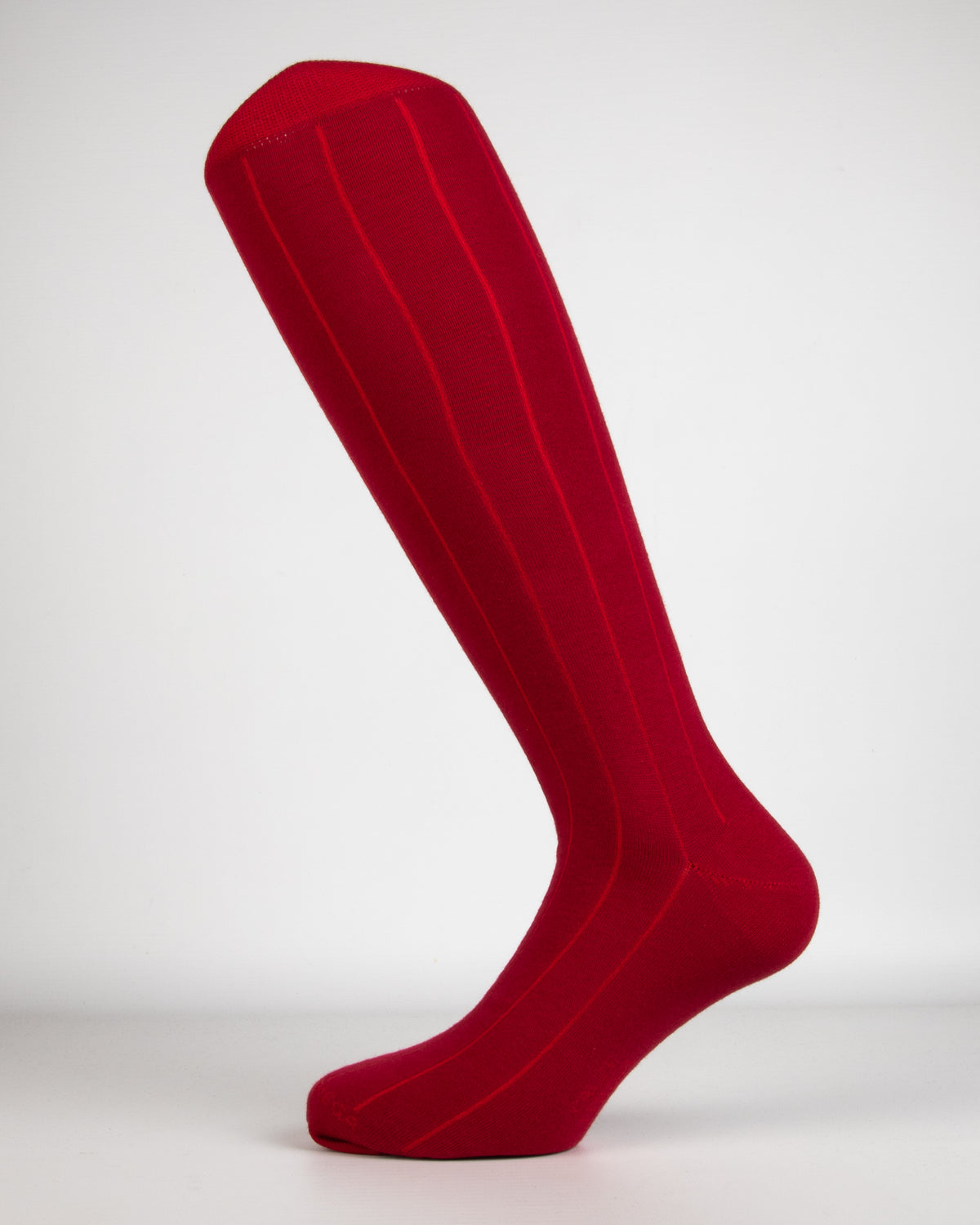 Costina Larga Color in Caldo Cotone – Uomo, colore Rosso - Yemega