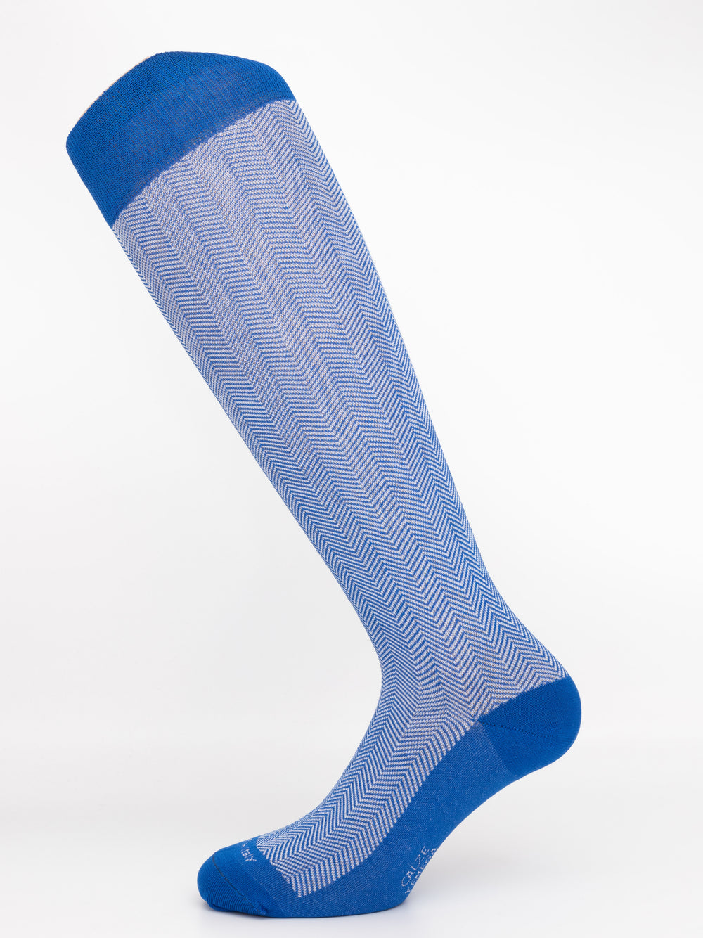 Spigata in Filo di Scozia – Uomo — Blu