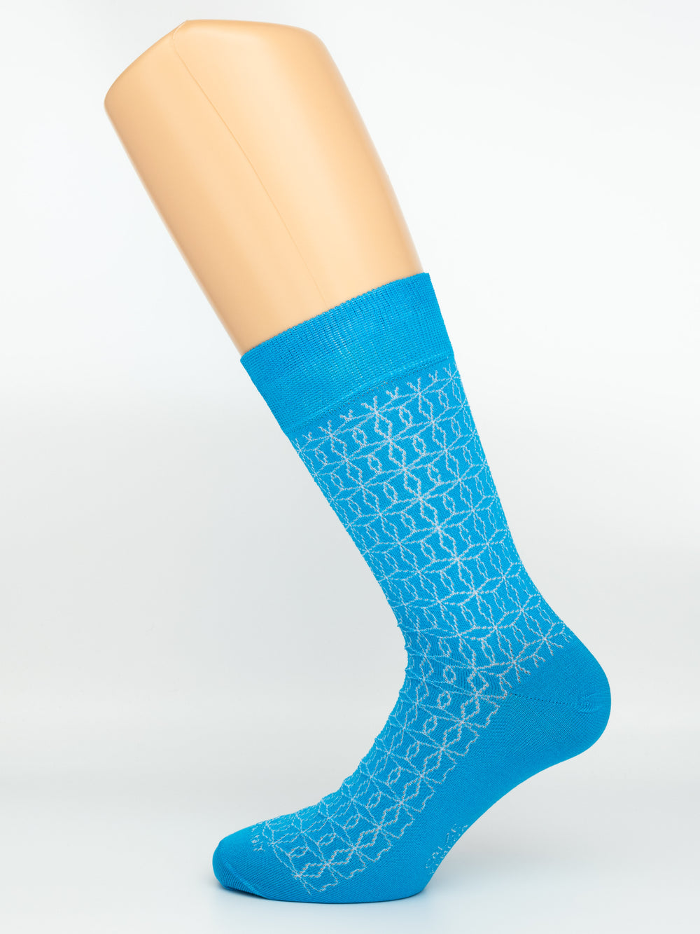 3D in Filo di Scozia – Uomo — Azzurro