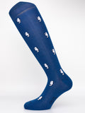 Cavalluccio in Filo di Scozia – Uomo, colore Blu - Yemega