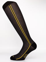 nero con riga gialla