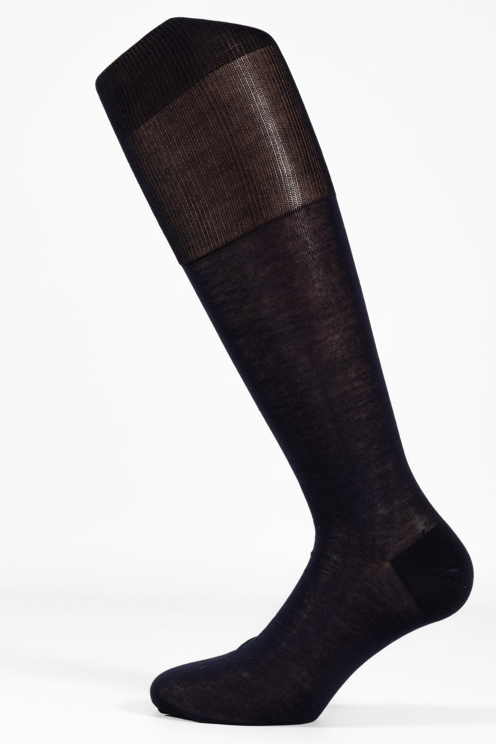 Classica in Filo di Scozia – Uomo — BLU