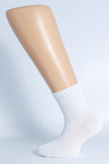Rasata Tinta Unita in Filo di Scozia – Bimbo, colore Bianco - Yemega