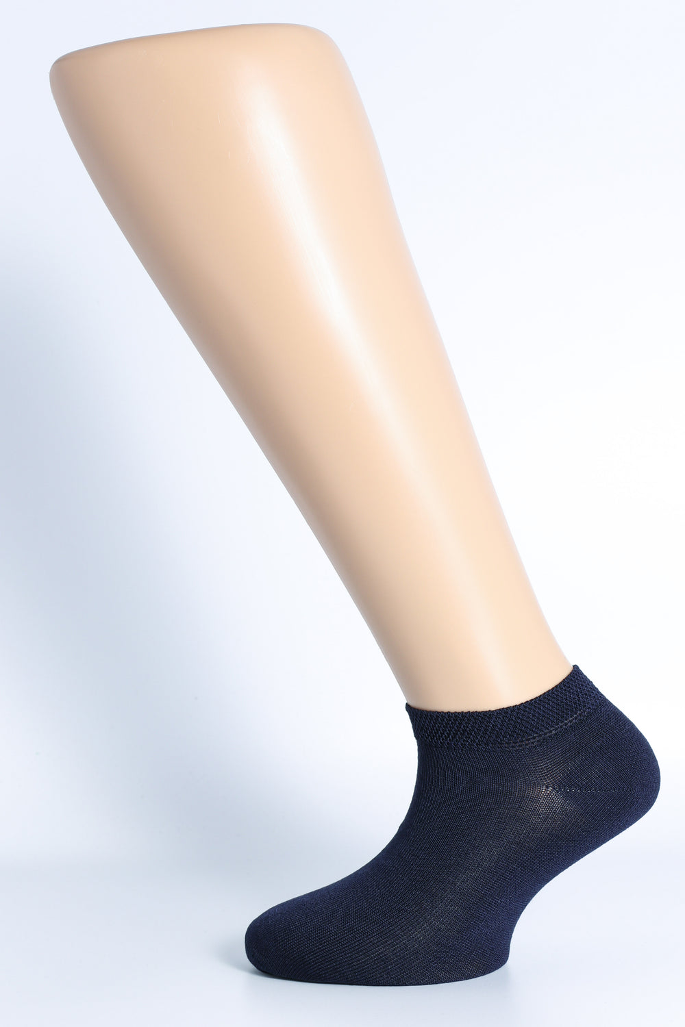 Classico – Fantasmino Bimbo/Bimba in Filo di Scozia, 2 Paia — Blu navy