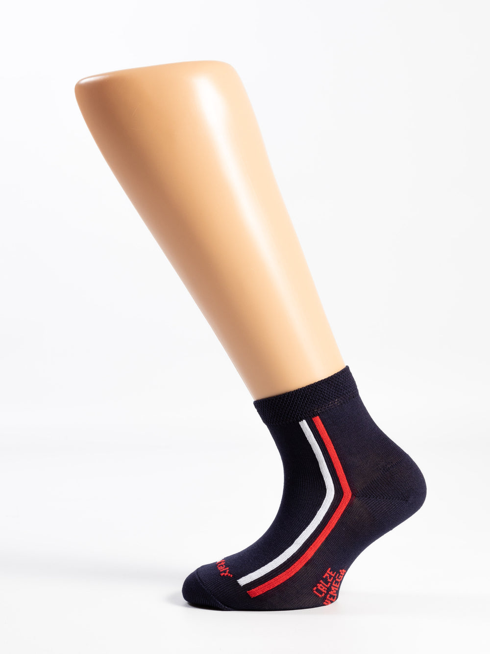 Rigo Verticale in Filo di Scozia – Bimbo — Blu navy