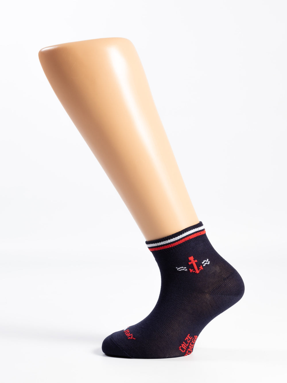 Ancora in Filo di Scozia – Bimbo — Blu navy