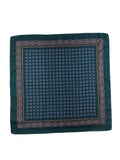 Foulard in seta verde