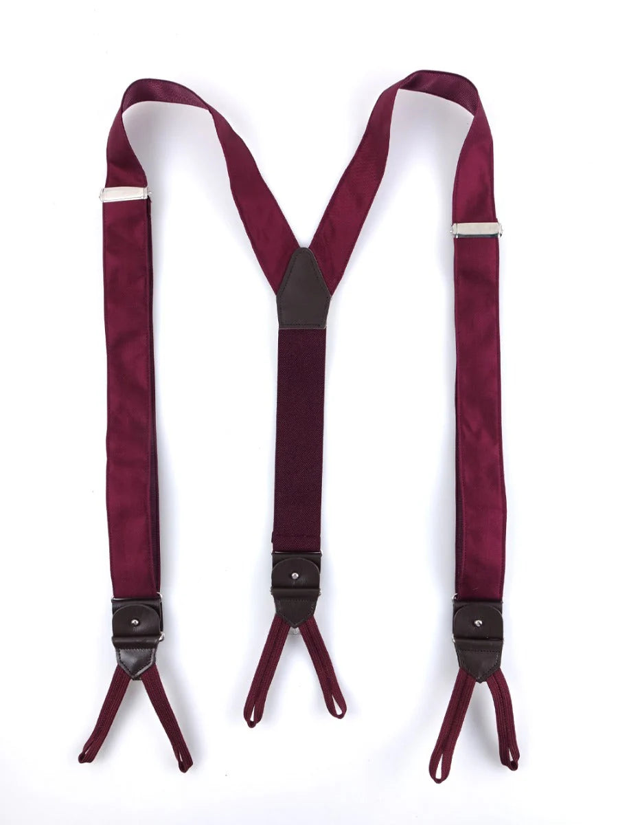 Seta Stampata Bordeaux – Bretelle a Y